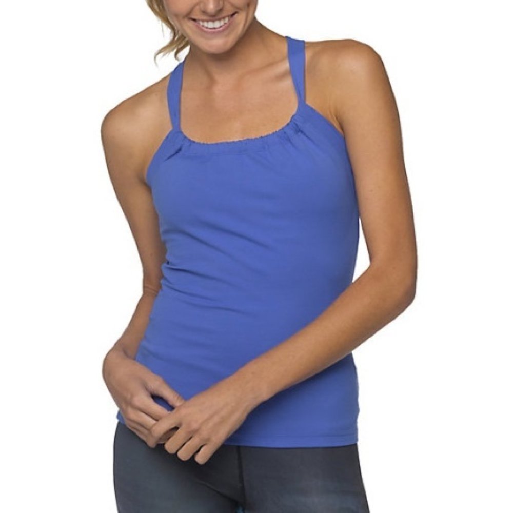 Prana Quinn Chakara Top / Blue Jay